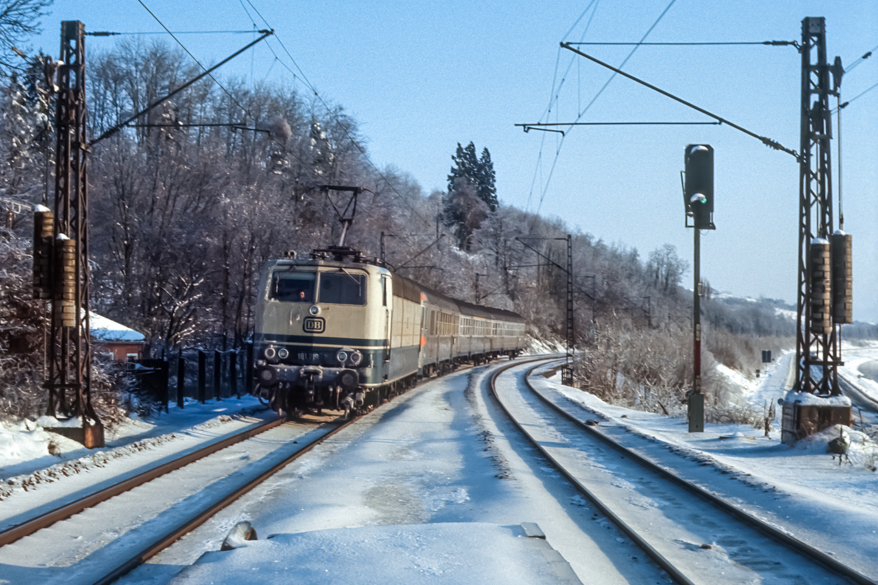Früher gab es mal Schnee (Saarstrecke, 7 B